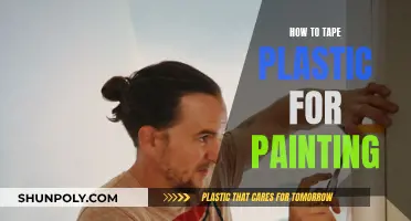 Taping Plastic for Painting: A Step-by-Step Guide