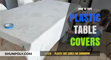 Taping Table Covers: A Quick Guide to Success