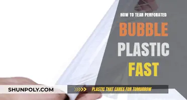 Tearing Perforated Bubble Wrap Like a Pro