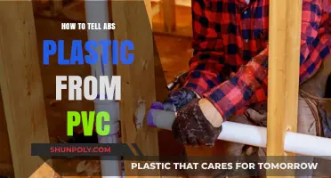 Differentiating ABS and PVC Plastics: A Quick Guide