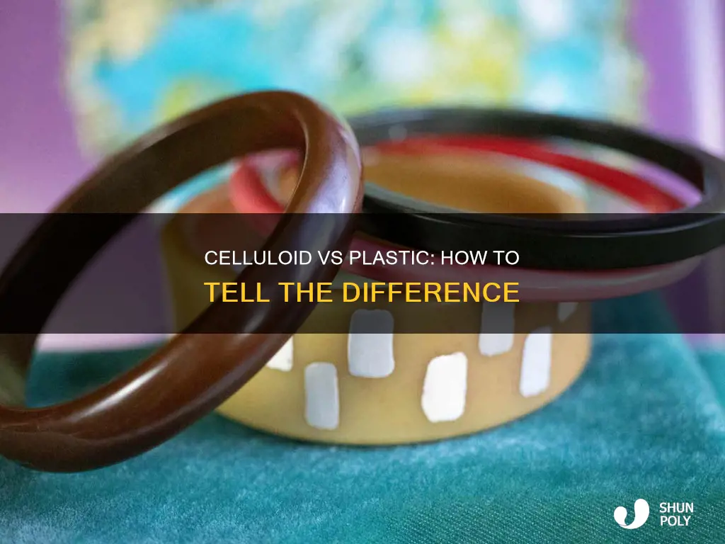how to tell celluloid from plastic