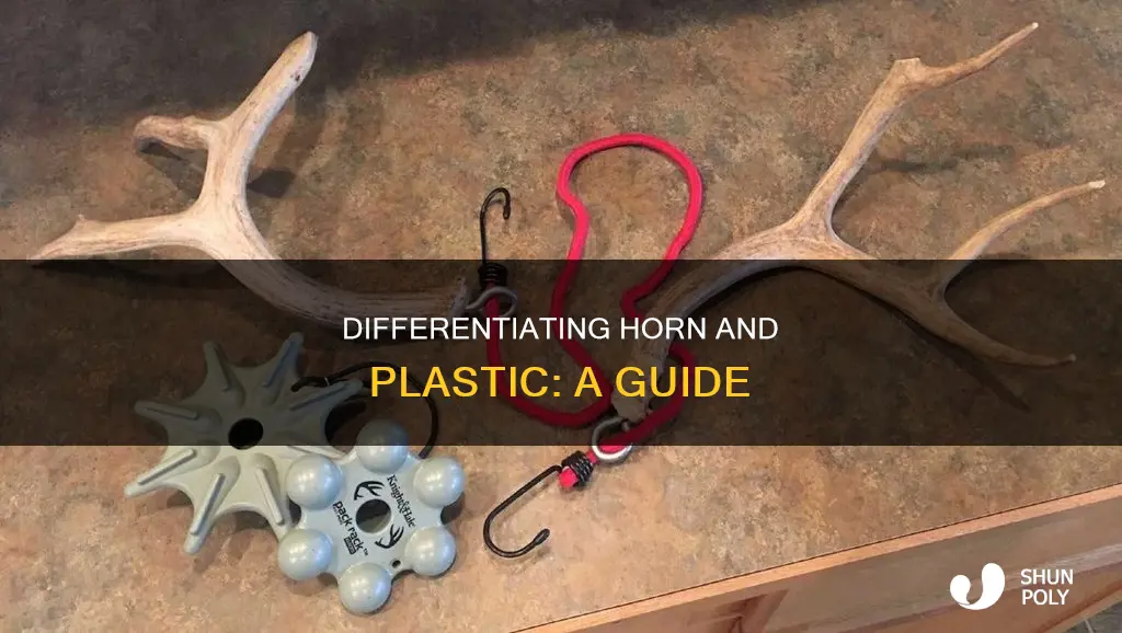 how to tell horn from plastic