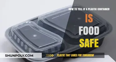 Identifying Food-Safe Plastic Containers: What to Look For