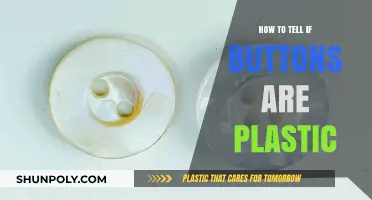 Spotting Plastic Buttons: A Quick Guide