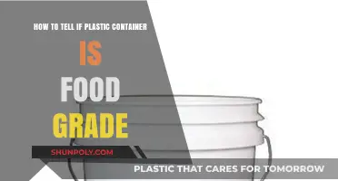 Identifying Food-Grade Plastic Containers: What to Look For