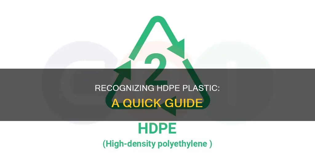 how to tell if plastic ishdpe 2