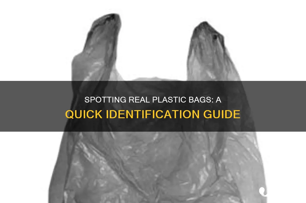how to tell if rea bags are plastic