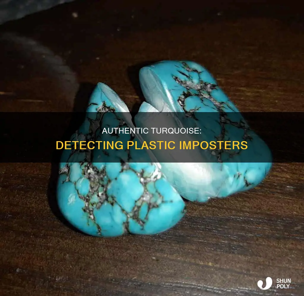 how to tell if turquoise is plastic