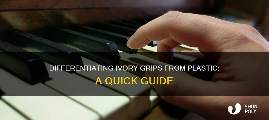 how to tell ivory grips from plastic