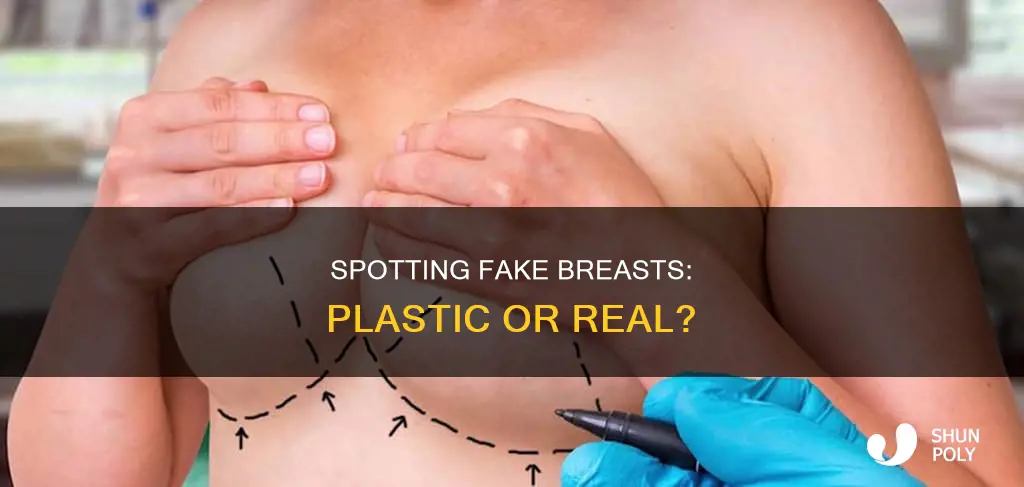 how to tell plastic boobs or real