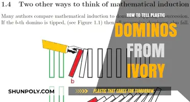 Authenticating Dominoes: Plastic or Ivory?