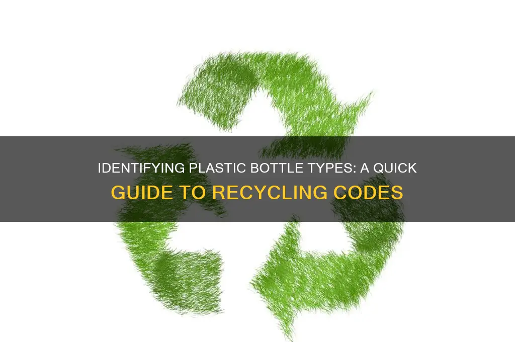 how to tell what kind of plastic a bottle is