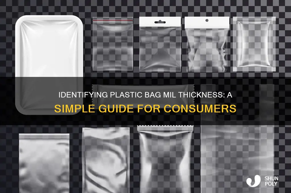 how to tell what mil your plastic bags are
