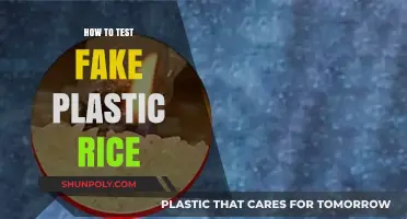 Testing Fake Plastic Rice: Simple Home Methods