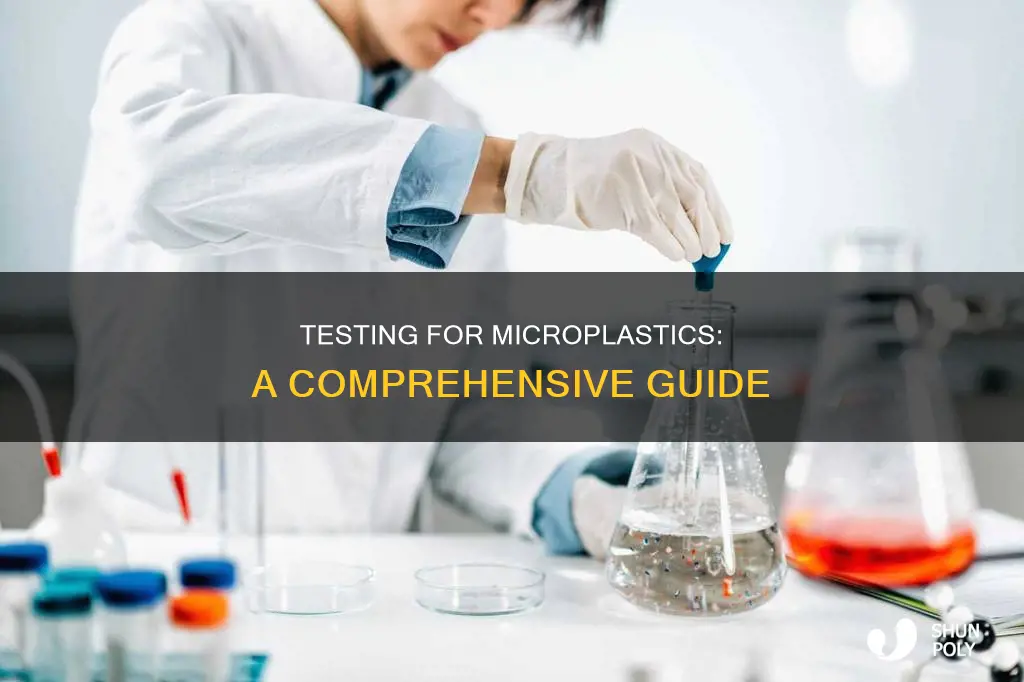 how to test for micro plastics