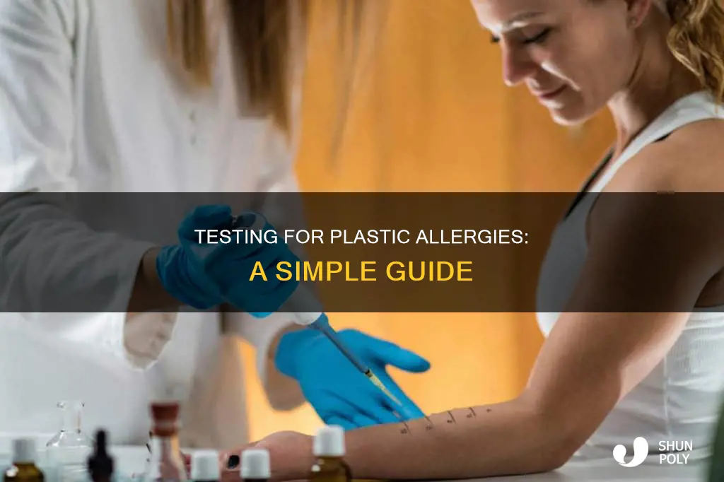 how to test for plastic allergy