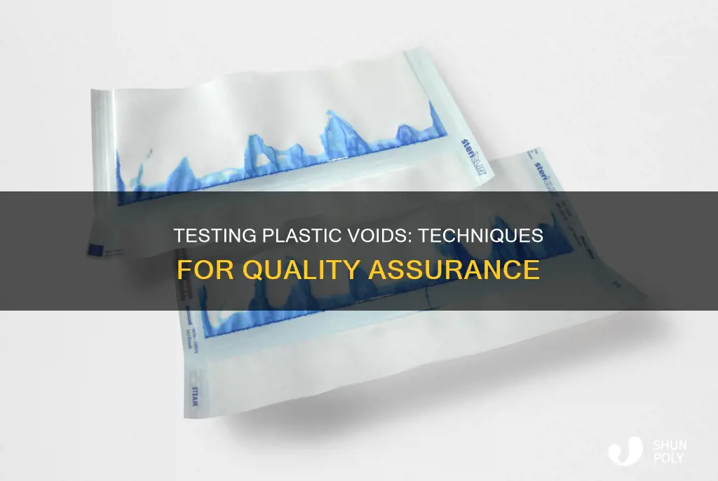 how to test voids in plastic