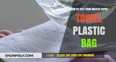 Simple Breath Test Methods Using Paper Towel and Plastic Bag