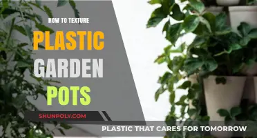 Texturing Plastic Garden Pots: Creative Ways to Enhance Your Containers
