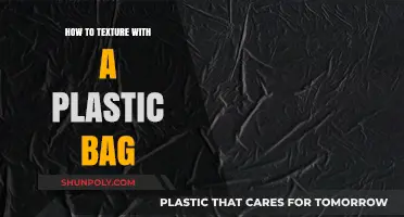 Creative Texturing Techniques: Using Plastic Bags for Unique Artistic Effects