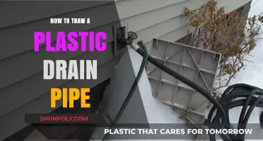 Thawing a Frozen Plastic Drain Pipe: Quick and Easy Steps