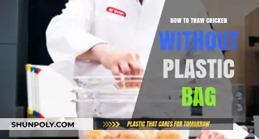 Safe Thawing: How to Defrost Chicken Without Plastic Bags