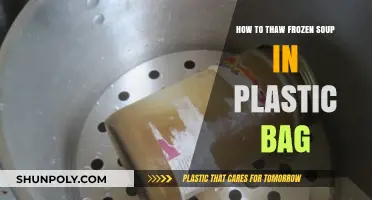 Quickly Thaw Frozen Soup in Plastic Bags: Safe & Easy Tips