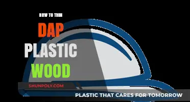 The Secret to Thinning DAP Plastic Wood Like a Pro