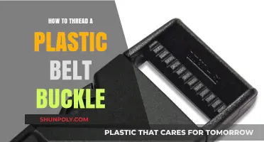Threading a Plastic Belt Buckle: A Step-by-Step Guide