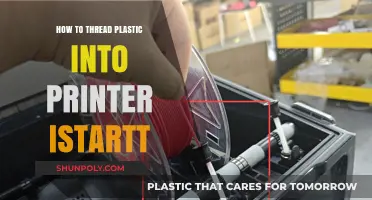 Threading Tricks: iStartt Printer Plastic Threading