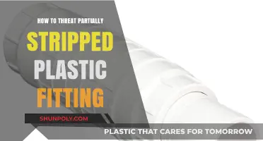 Repairing Partially Stripped Plastic Fittings: Quick and Easy Guide