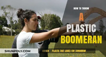 The Art of Throwing Plastic Boomerangs: A Beginner's Guide