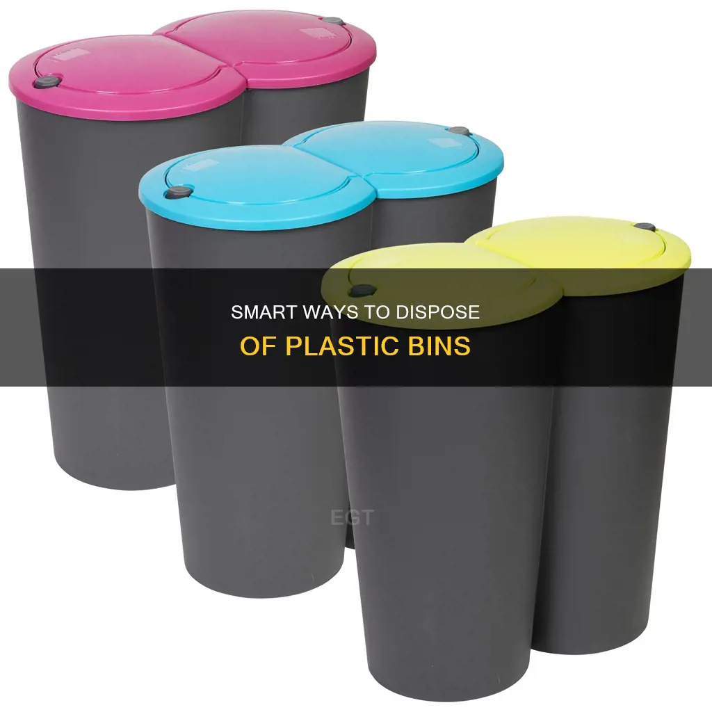 how to throw away plastic bins