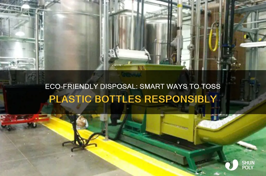 how to throw away plastic bottles