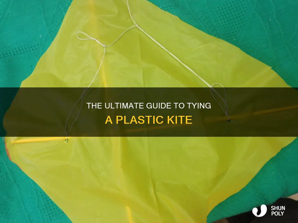 how to tie a plastic kite