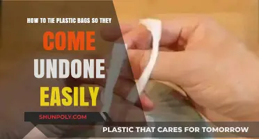 Effortless Bag Tying: Simple Tricks for Easy-Undo Plastic Bag Knots
