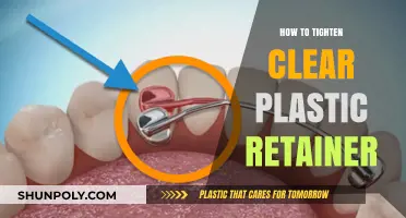 Quick Fixes: How to Tighten Your Clear Plastic Retainer Easily