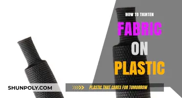 Tightening Tricks: Fabric on Plastic
