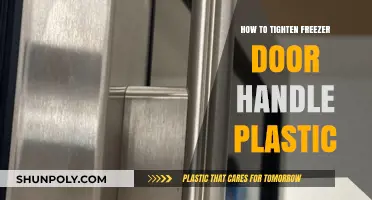 Fixing a Freezer Door Handle: Tightening Tips