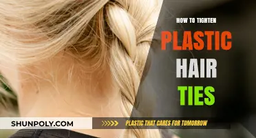 The Secret to Tightening Plastic Hair Ties