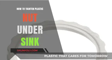 The Right Way to Tighten Plastic Nuts Under Your Sink