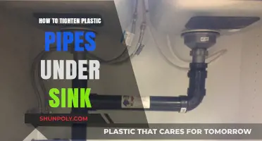Securing Loose Plastic Pipes Under Your Sink