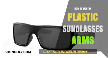 Firm Grip: Tightening Plastic Sunglasses Arms DIY