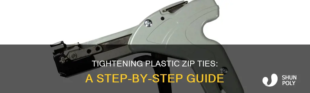 how to tighten plastic zip ties
