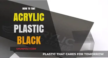 Acrylic Tinting: Achieving a Perfect Black Finish