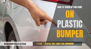 Touching Up Car Paint on Plastic Bumpers Like a Pro