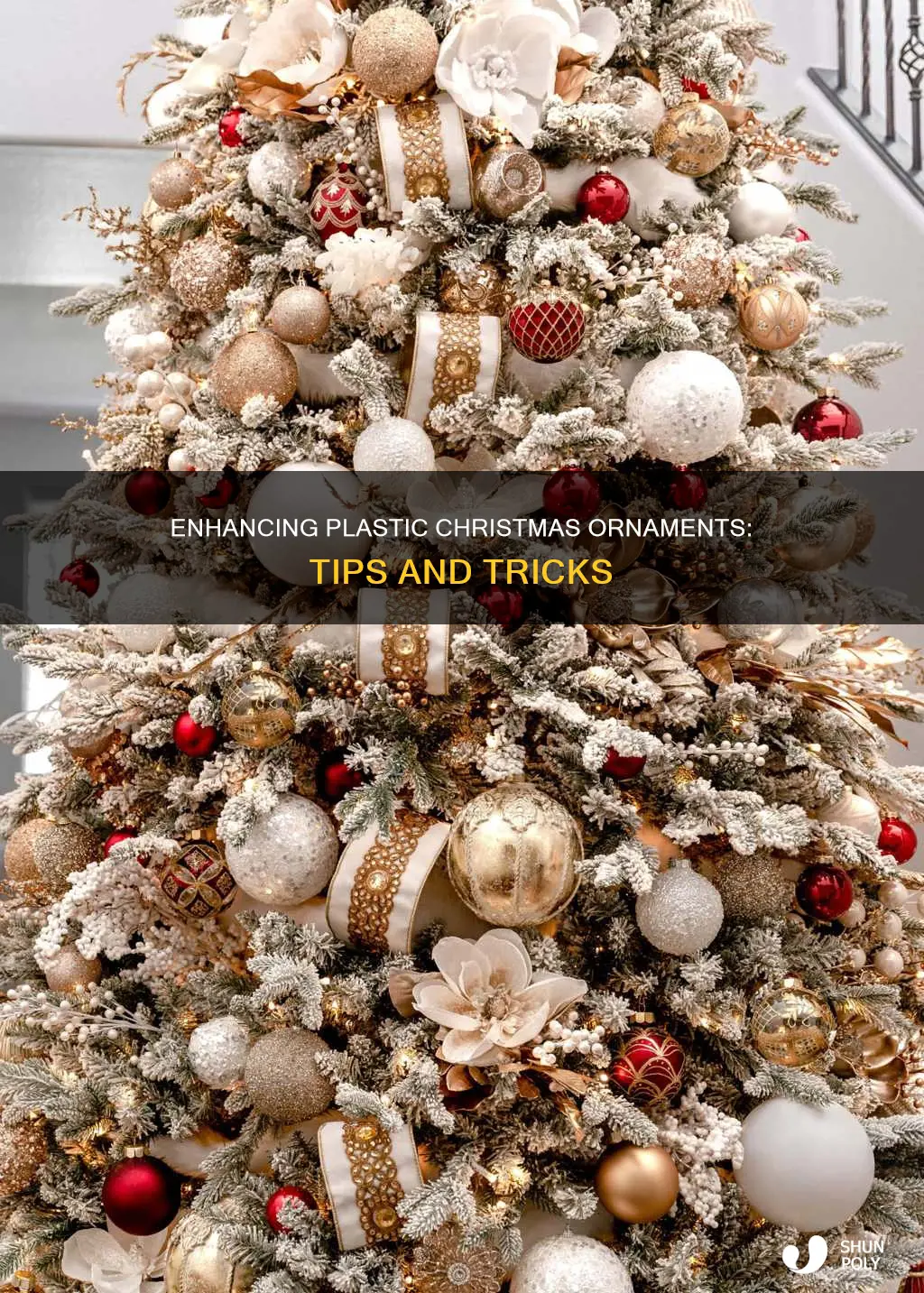 how to touch up plastic christmas ornaments