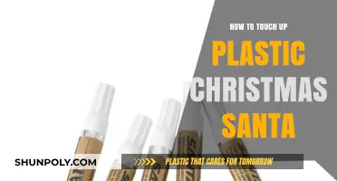 Quick Touch-Up Guide: Plastic Christmas Santa