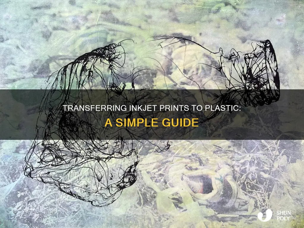 how to transfer from inkjet to plastic