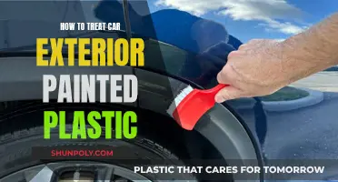 Treating Car Exterior Painted Plastic: Tips for a Perfect Finish